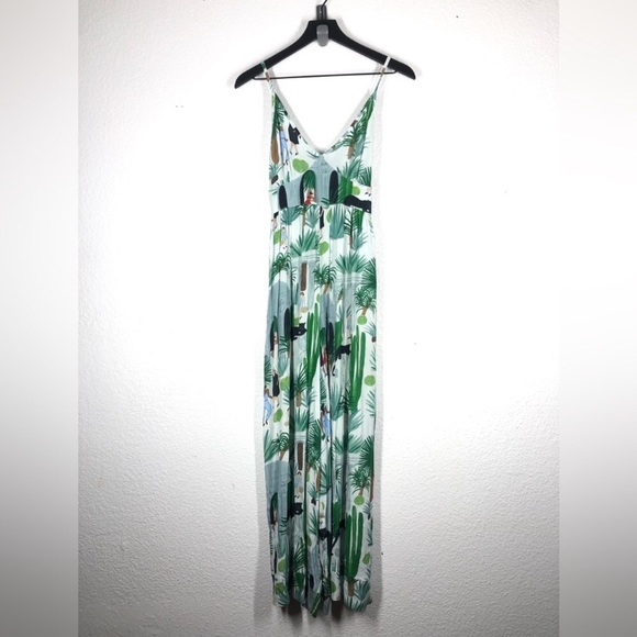 Anthro Isabelle Feliu Bosque Jungle Jumpsuit - Picture 4 of 14